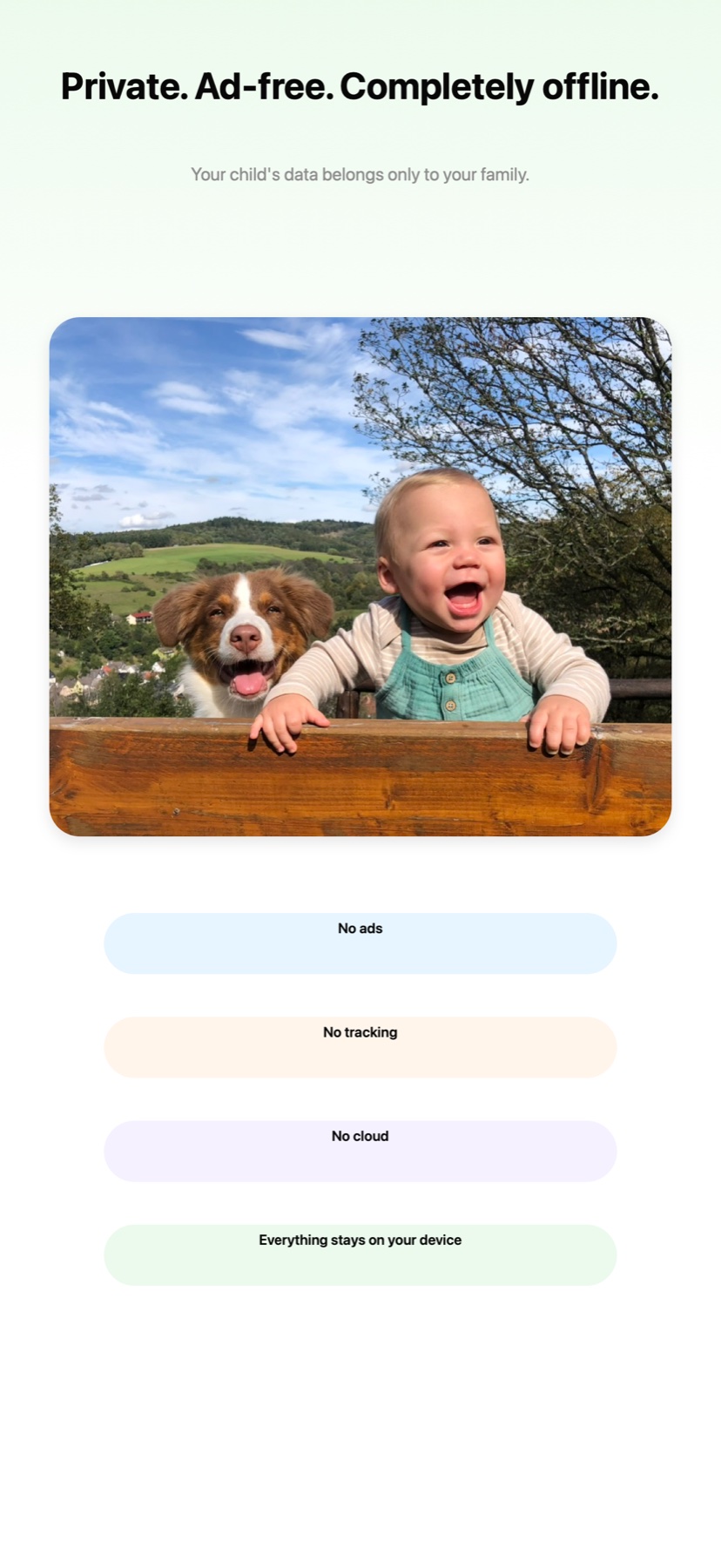 Safe, private and offline learning
